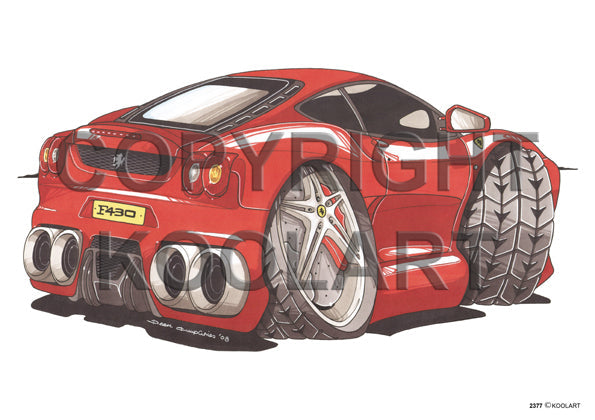 Ferrari F430 Red (SKU2377)
