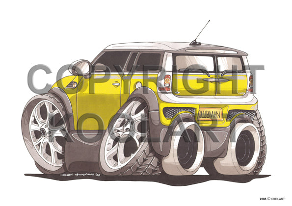 Mini Clubman Yellow (SKU2385)