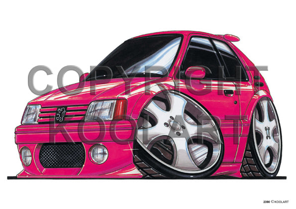 Peugeot 205 Gti Red (SKU2390)