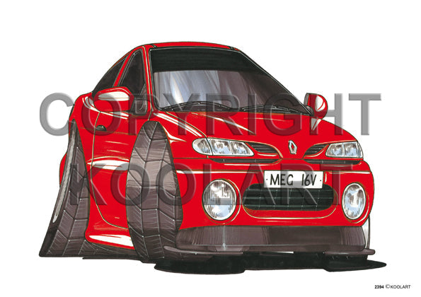Renault Megane Red (SKU2394)