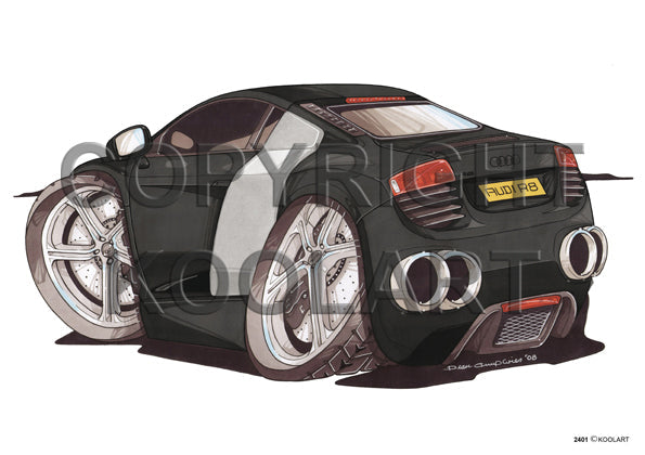 Audi R8 Black (SKU2401)