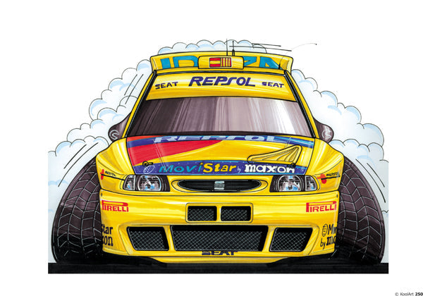 Seat Ibiza Kit Car '98 Repsol / Movistar Livery (SKU250)