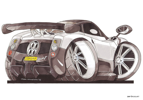 Pagani Zonda Silver (SKU2547)