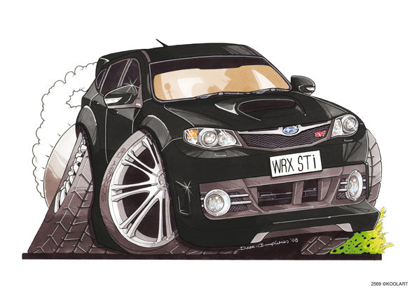 Subaru Impreza WRX STi Black (SKU2569)