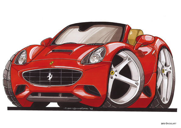 Ferrari California Red (SKU2573)