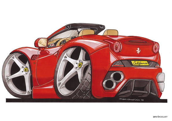 Ferrari California Red (SKU2574)