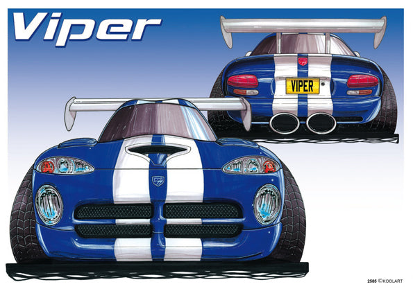 Dodge Viper Blue (SKU2585)