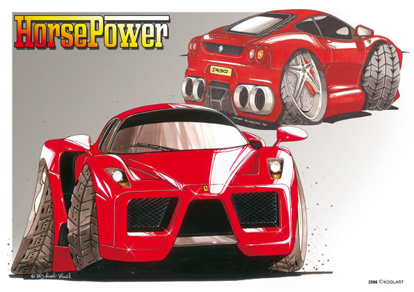 Ferrari Horsepower Red (SKU2586)