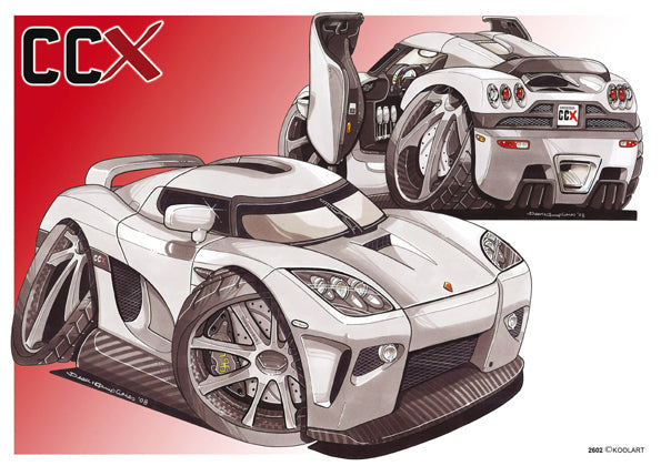 Koenigsegg CCX Silver (SKU2602)