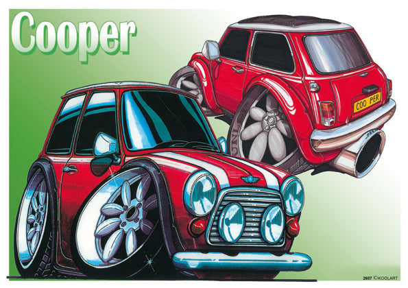 Mini Cooper Old Red (SKU2607)