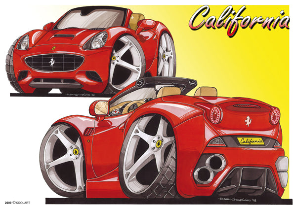 Ferrari California Red (SKU2609)