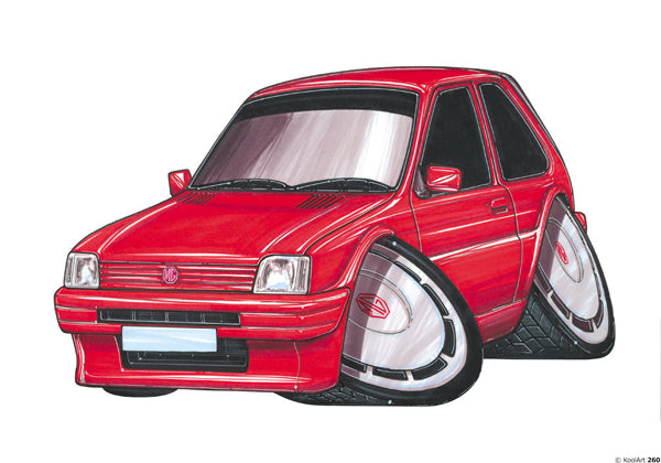 Austin Rover MG Metro Red (SKU260)