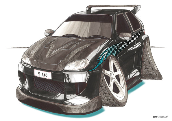 Citroen Saxo Tuning Black (SKU2640)