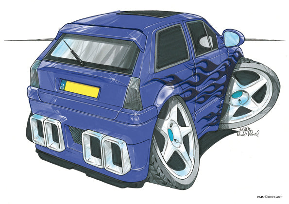 Citroen AX GT Tuning Blue (SKU2645)