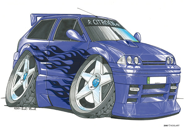 Citroen AX GT Tuning Blue (SKU2648)