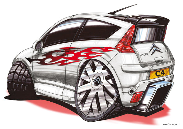 Citroen C4 Tuning Silver (SKU2652)