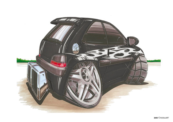 Citroen Saxo Tuning Black (SKU2655)