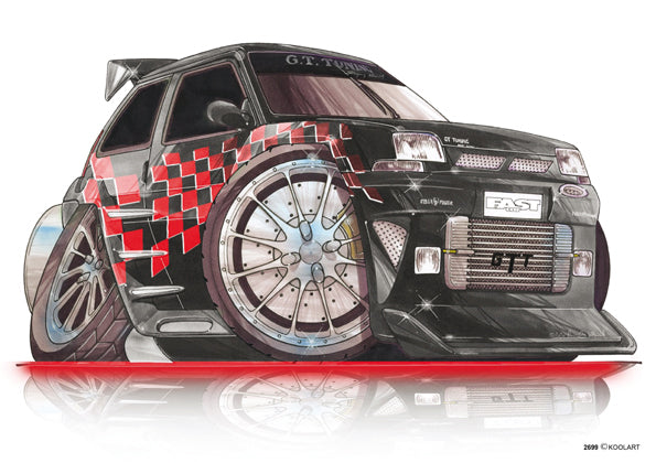 Renault 5 GT Tuning Black (SKU2699)