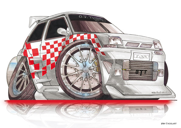 Renault 5 v Tuning White (SKU2701)