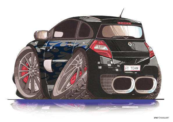 Renault Megane Tuning Black (SKU2705)