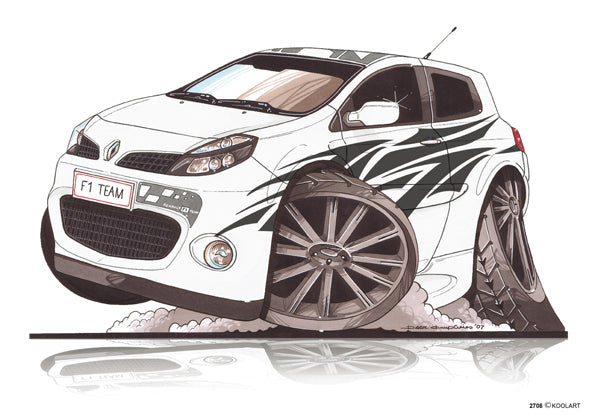 Renault Clio Tuning White (SKU2708)