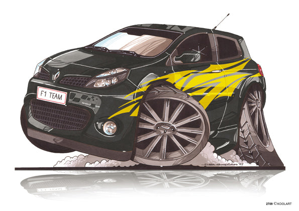 Renault Clio Tuning Black (SKU2709)
