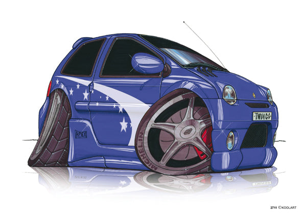 Renault Twingo Tuning Blue (SKU2711)
