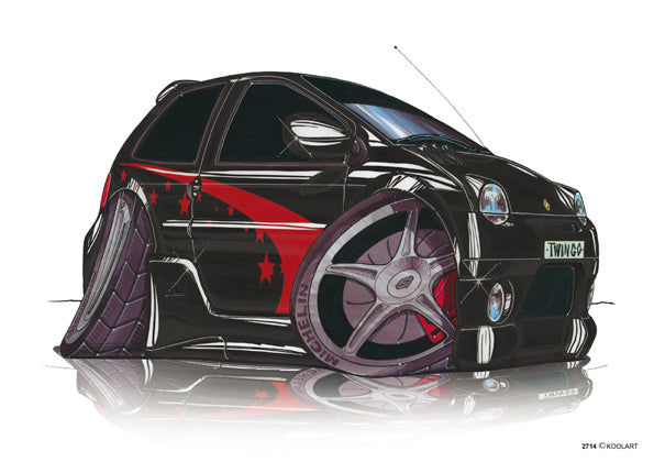 Renault Twingo Tuning Black (SKU2714)