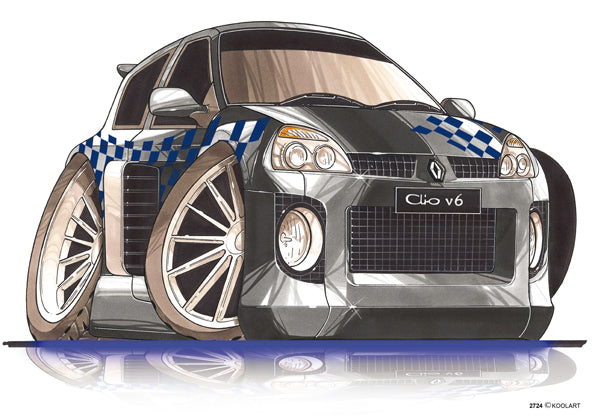 Renault Clio Tuning Black (SKU2724)