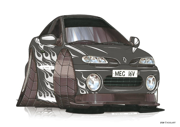 Renault Megane Tuning Black (SKU2729)