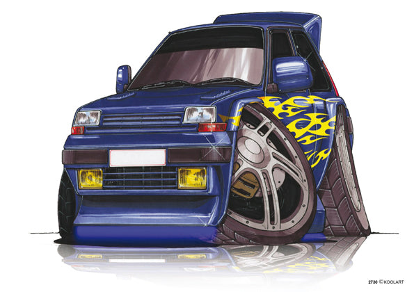 Renault 5 GT Tuning Blue (SKU2730)