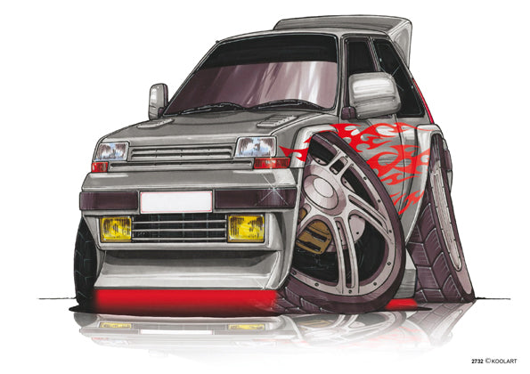Renault 5 GT Tuning Silver (SKU2732)