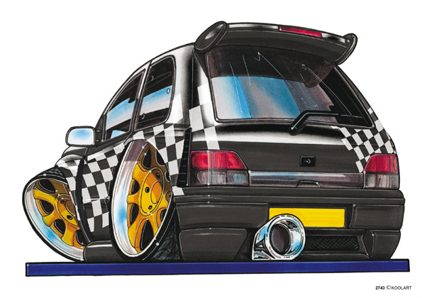 Renault Clio Tuning Black (SKU2743)