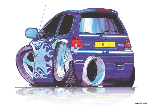 Renault Twingo Tuning Purple (SKU2744)