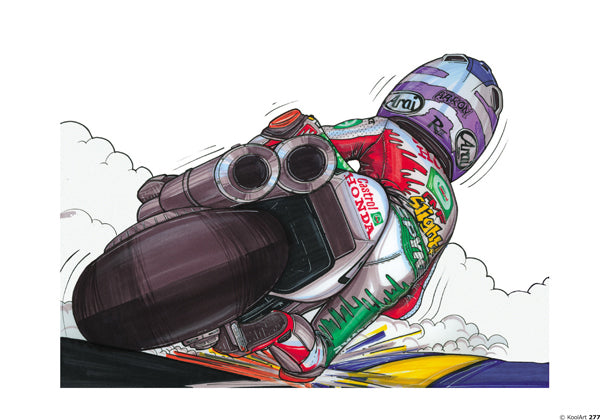 Honda (A.Slight) Rider In Green (SKU277)