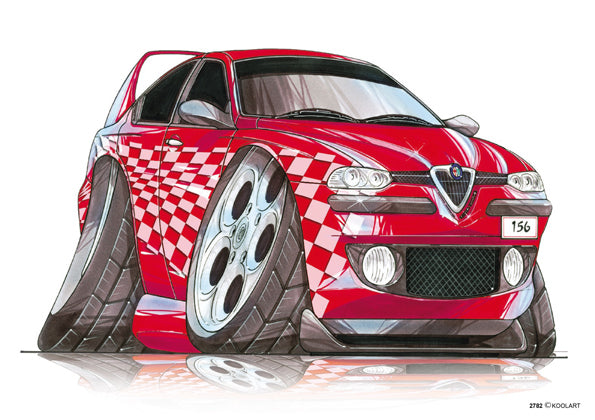 Alfa Romeo 156 Tuning Red (SKU2782)