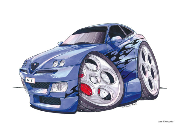Alfa Romeo GTV Tuning Blue (SKU2789)