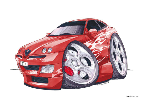 Alfa Romeo GTV Tuning Red (SKU2790)