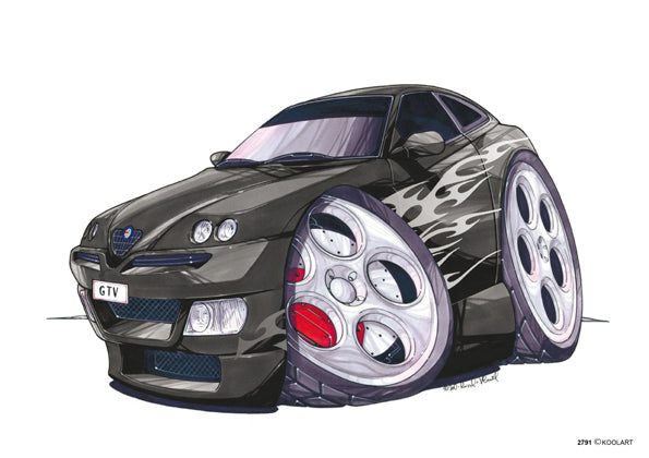 Alfa Romeo GTV Tuning Black (SKU2791)