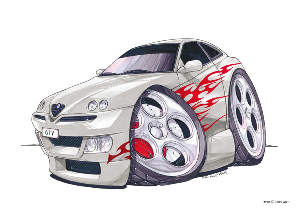 Alfa Romeo GTV Tuning Silver (SKU2792)