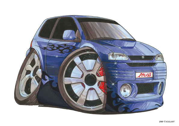 Seat Arosa Tuning Blue (SKU2797)