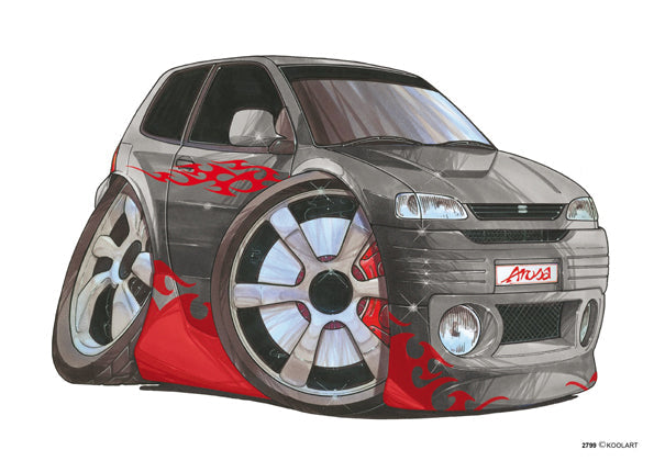 Seat Arosa Tuning Black (SKU2799)