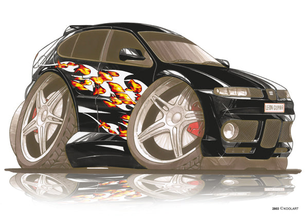 Seat Leon Cupra Tuning Black (SKU2803)