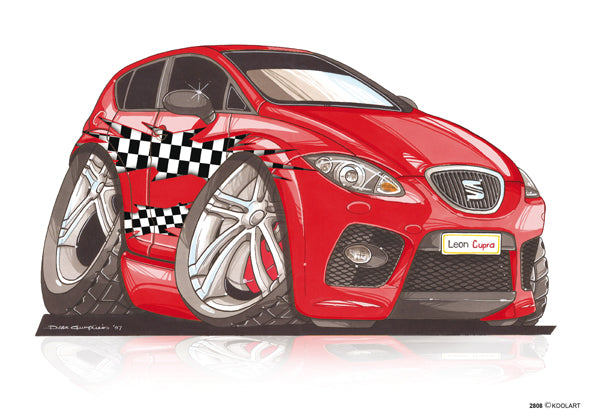 Seat Leon Cupra Tuning Red (SKU2808)