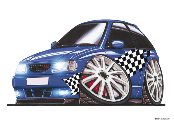 Seat Ibiza Tuning Blue (SKU2812)