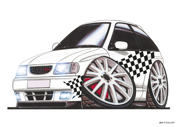 Seat Ibiza Tuning White (SKU2814)