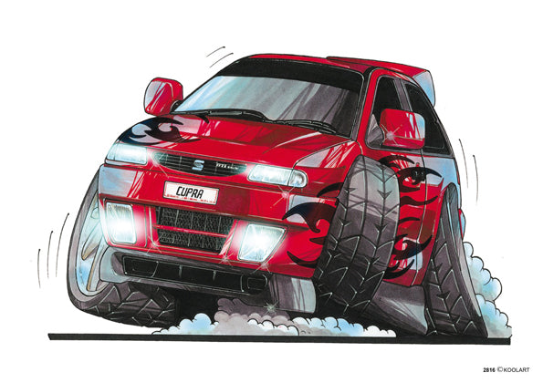 Seat Ibiza Tuning Red (SKU2816)