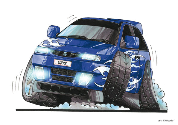 Seat Ibiza Tuning Blue (SKU2817)