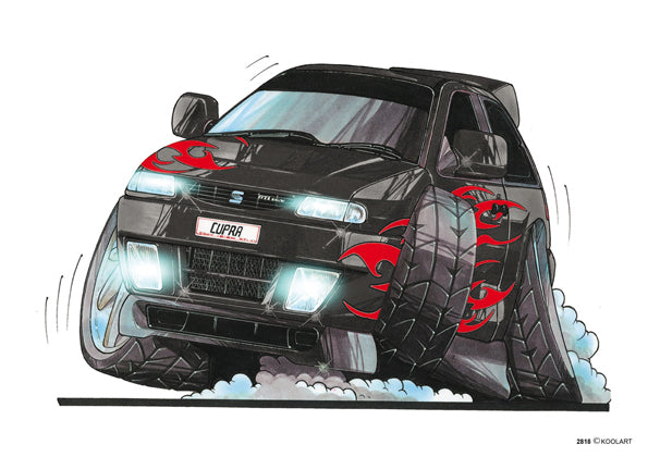 Seat Ibiza Tuning Black (SKU2818)