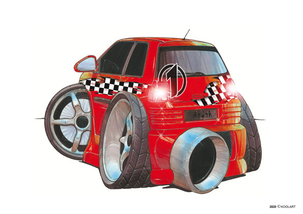 Seat Arosa Tuning Red (SKU2820)